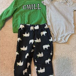 Carter's 3 piece outfit set.